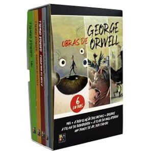 Box: Obras de George Orwell – A Flor da Inglaterra
