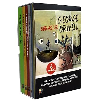 Box: Obras de George Orwell – A Flor da Inglaterra
