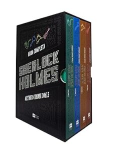 Box Sherlock Holmes – Obra completa (Capa dura)  – Volume 4: Os últimos casos de Sherlock Holmes (contos) – 1917, Histórias de Sherlock Holmes (contos) – 1927